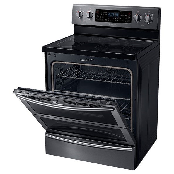 Samsung Appliances 5.9 cu. ft. Electric Flex Duo® Range with Soft Close
